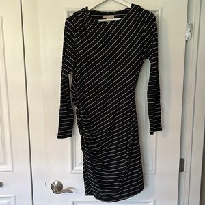 Long sleeve dress.